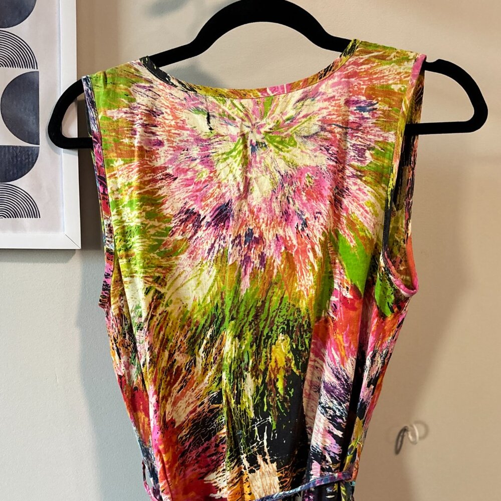 Multicolor sundress 100% cotton bought in Europe - Picture 11 of 12